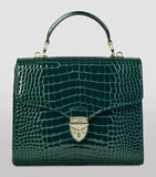 Aspinal of London Mayfair top-handle bag Italian leather (British brand)