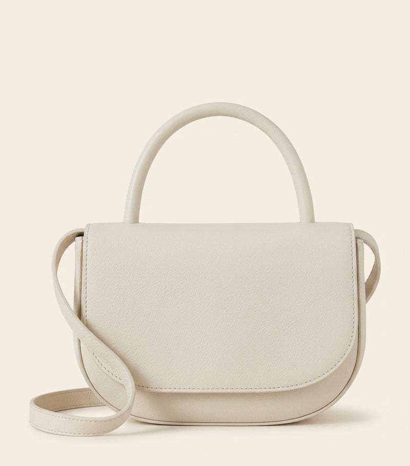Mulberry small Amberley leather top-handle bag, imported from the UK