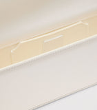 Malone Souliers satin Vivien clutch bag with crystal embellishments - British product
