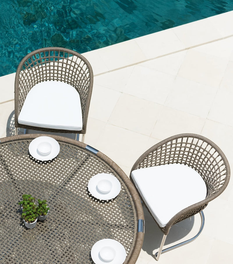 Indian Ocean Marina curved outdoor chair, UK version