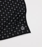 Dunhill mulberry silk polka dot pocket square (British brand)