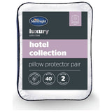 Argos Silentnight Hotel Collection Pillow Protectors 2 Pack Standard Size- Buy online at McGrocer