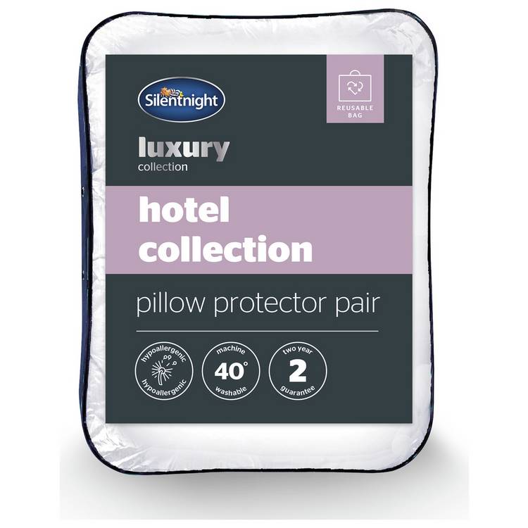 Silentnight Hotel Collection pillow protectors 2 pack (British brand)