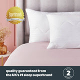 Silentnight Hotel Collection pillow protectors 2 pack (British brand)