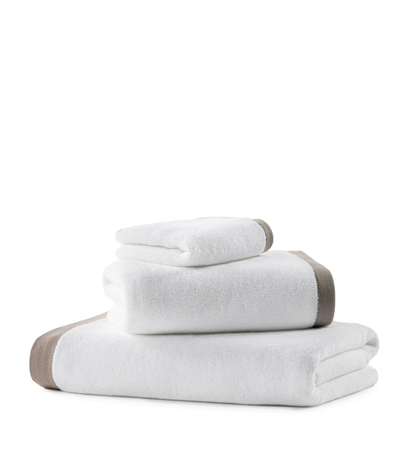 Hamam organic cotton guest towel 30cm x 40cm, imported from the UK