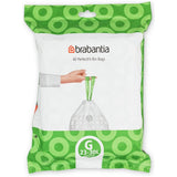 Brabantia Perfect Fit bin liners size G 30L pack of 40 - British product