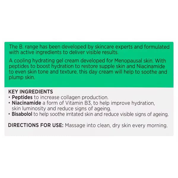 B Menopause Day Cream 50ml jar - British product