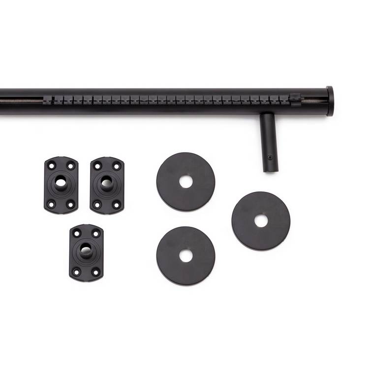 Argos Home black curtain track 200cm - British product
