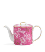 Harrods Wedgwood Wonderlust Pink Tonquin Fine China Teapot 500ml- Buy online at McGrocer