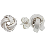Revere sterling silver knot stud earrings (British brand)