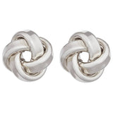 Revere sterling silver knot stud earrings (British brand)
