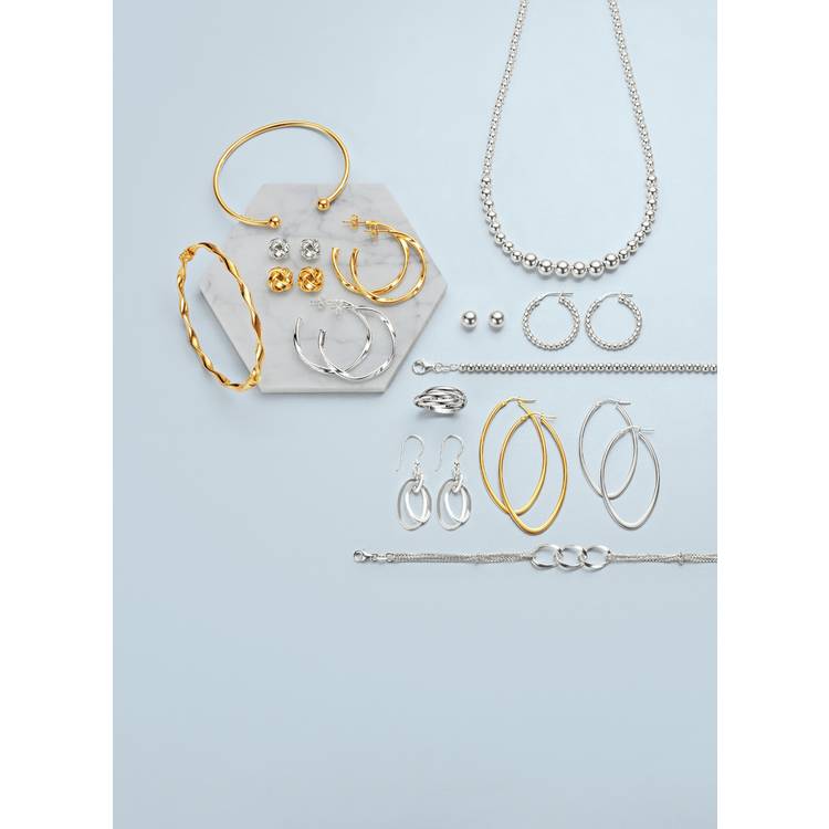 Revere sterling silver knot stud earrings (British brand)