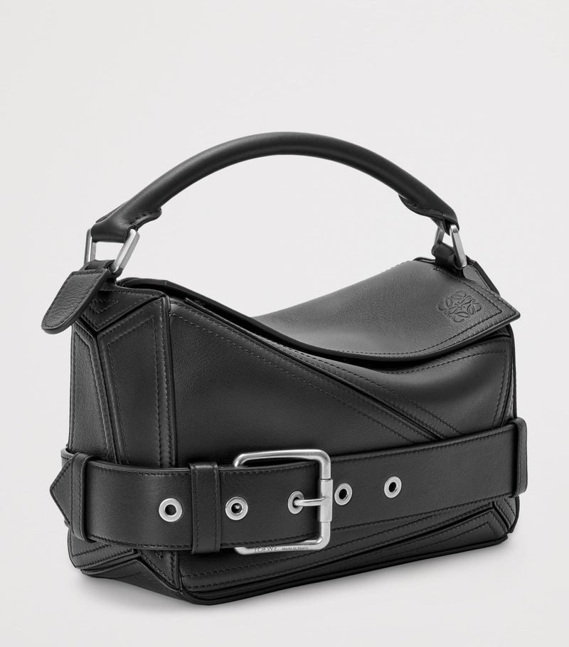 LOEWE small Puzzle leather Biker top-handle bag, UK version