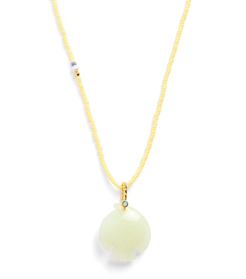 Anni Lu Catch of the Day necklace gold-plated - British product