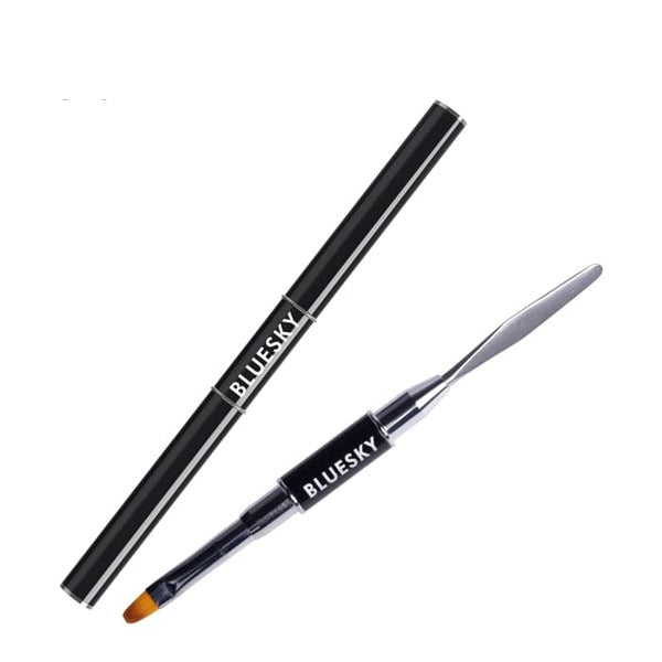 Bluesky 2 in 1 Nail Brush and Cuticle Pusher - British product