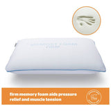 Silentnight memory foam firm pillow 48x74cm, imported from the UK