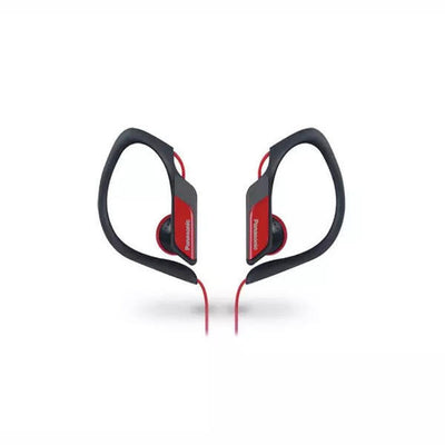 Superdrug Panasonic RP-HS34E In-Ear Sports Headphones in Red- Buy online at McGrocer
