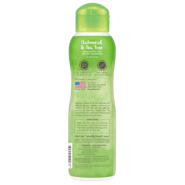 TropiClean Oatmeal and Tea Tree Shampoo 355ml GOODS M&S