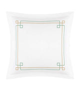 Harrods Yves Delorme Villa Square Oxford Pillowcase (65cm x 65cm)- Buy online at McGrocer