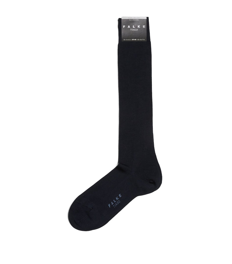 Falke Long Tiago socks lightweight cotton non-slip soles (British brand)