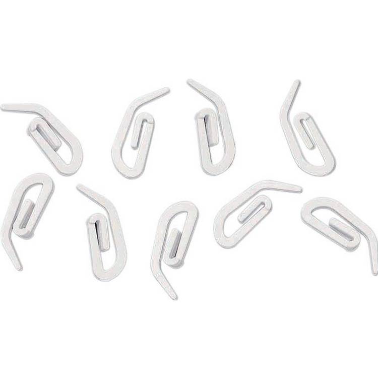 Argos Home white curtain hooks set of 200 (British brand)
