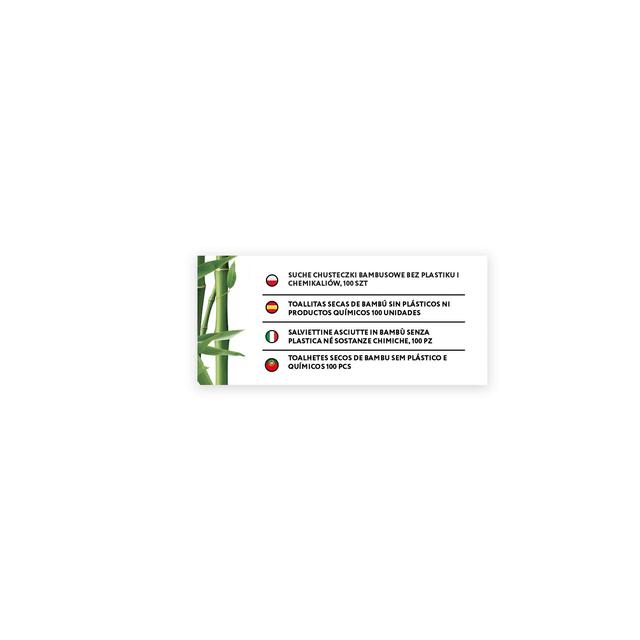 The Cheeky Panda Bamboo Baby Dry Wipes   100 per pack GOODS M&S