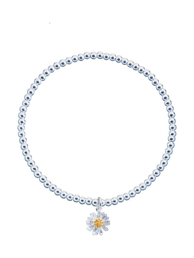 Next Estella Bartlett Silver Sienna Wildflower Bracelet with Beads- Buy online at McGrocer