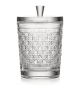 Harrods Waterford Crystal Opulence Biscuit Barrel 19cm- Buy online at McGrocer