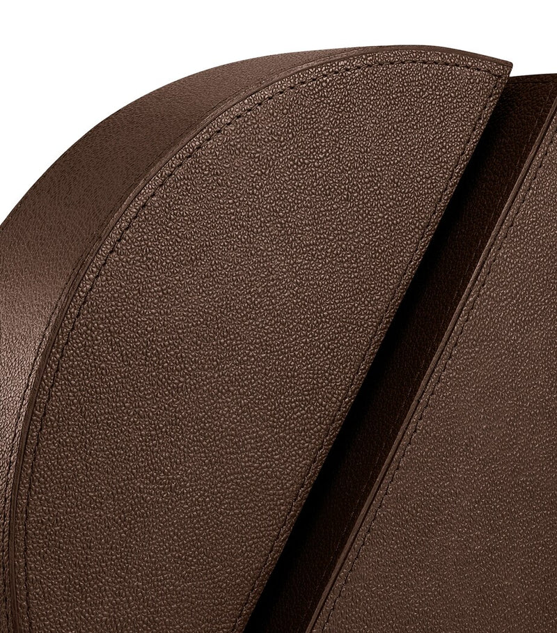 Assouline Cubist Leather Right Bookend, 25cm x 17cm x 8cm - British product