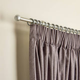 Argos Home silver extendable curtain pole 110cm to 200cm (British brand)