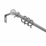 Argos Home silver extendable curtain pole 110cm to 200cm (British brand)