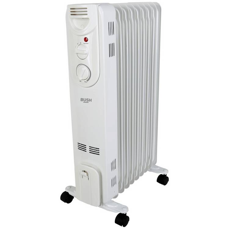 Bush 2kW oil filled radiator freestanding heater (British brand)