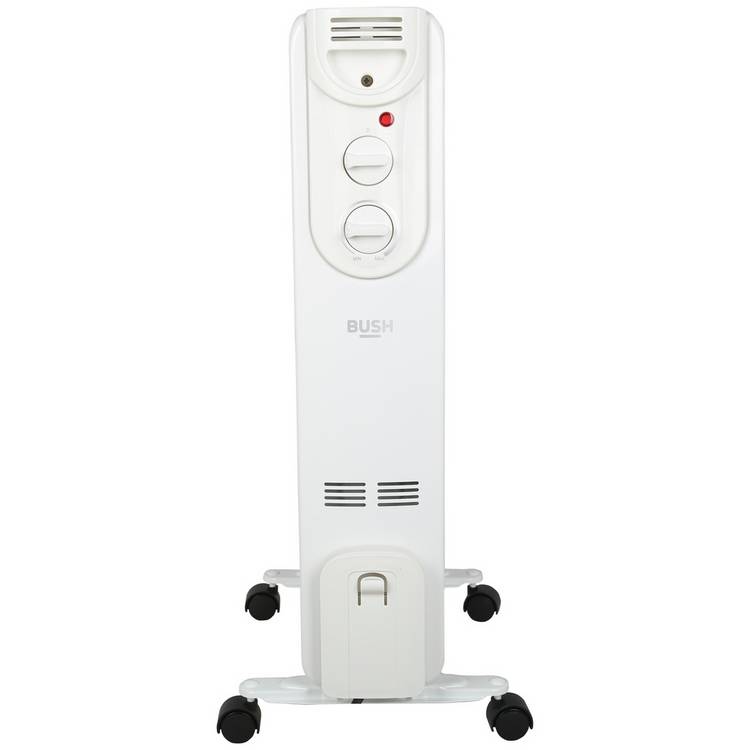 Bush 2kW oil filled radiator freestanding heater (British brand)