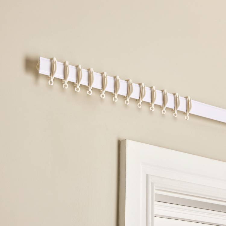 Argos Home white curtain track 150cm (British brand)