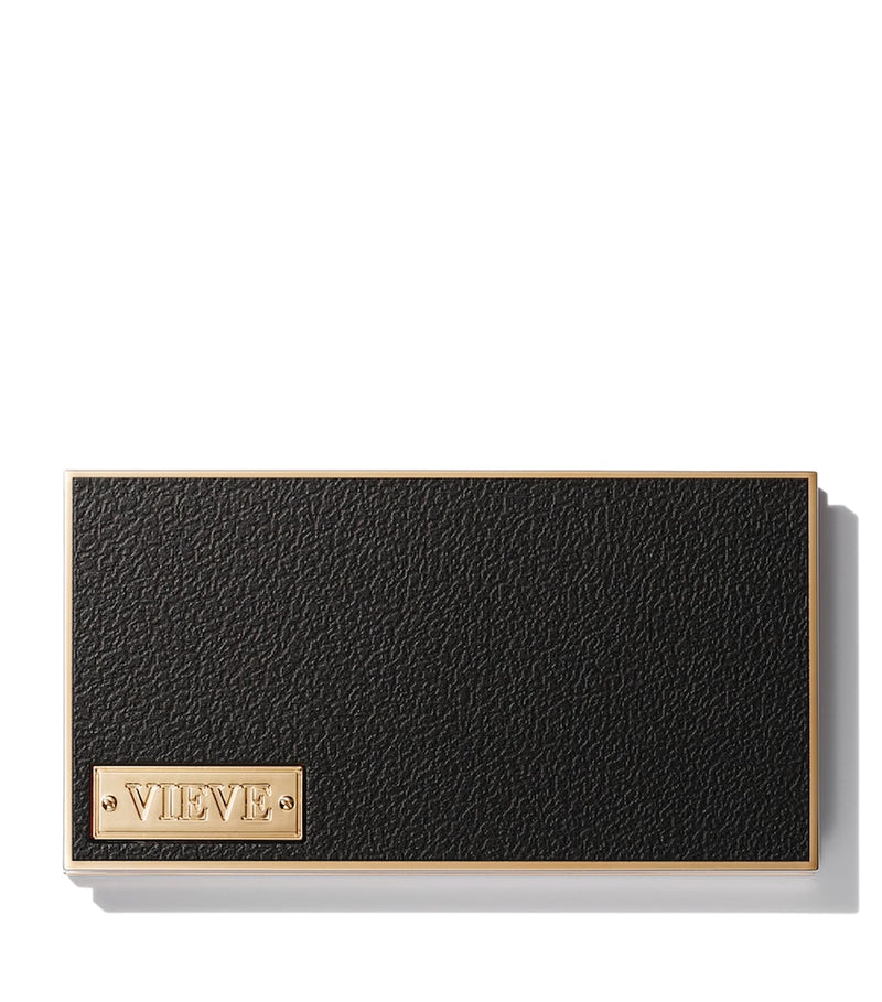 Vieve modern bronzing powder with dual shades and shimmer (British brand)