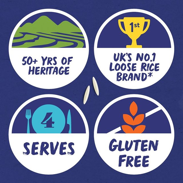 Tilda Boil in the Bag Fragrant Jasmine Rice   250g GOODS M&S