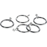 Argos Home stainless steel curtain rings 20 pack, imported from the UK