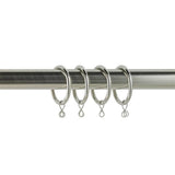 Argos Home stainless steel curtain rings 20 pack, imported from the UK