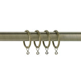 Argos Home antique brass curtain rings 20-pack, UK version