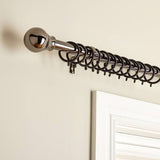 Argos Argos Home Black Extendable Curtain Pole 110cm-300cm- Buy online at McGrocer