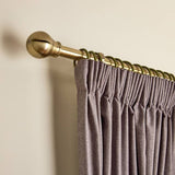 Argos Home brass extendable curtain pole 110cm-300cm - British product