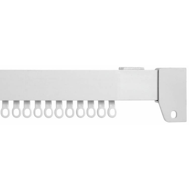 Argos Home white curtain track 200cm, UK version