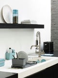 Brabantia grey compact dish drainer - British product
