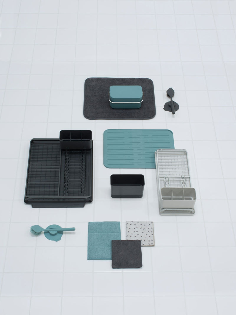Brabantia grey compact dish drainer - British product
