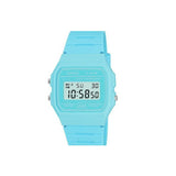 Casio retro watch blue resin strap - British product