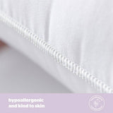 Silentnight soft like down pillow 2-pack (British brand)