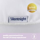 Silentnight soft like down pillow 2-pack (British brand)