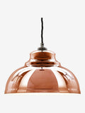 Copper Dixon pendant lamp shade easy fit 29cm, imported from the UK
