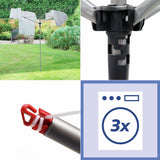 Vileda rotary outdoor washing line 40m, imported from the UK