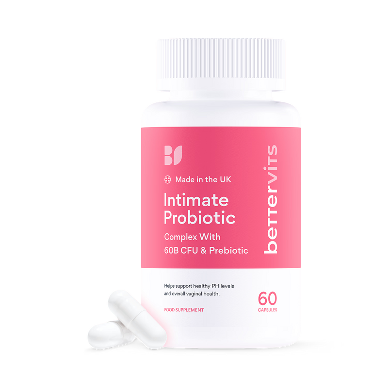 Bettervits Intimate Probiotic capsules 60s, UK version